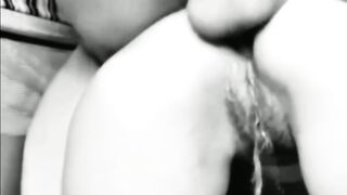 My first VAGINA Squirt while being Butt Banged! * Curvy Chrustine * sixty nine