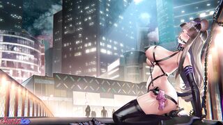 School Girl let herself got Nailed into a Swimsuit Uncensored Anime