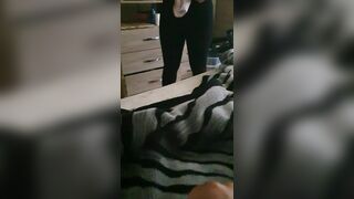Step Milf Exaggerating too much Fucking Step Son during Quarantine