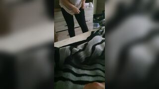 Step Milf Exaggerating too much Fucking Step Son during Quarantine