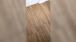 Pissed all over the Floor Desperately trying to got to the Bathroom