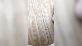 Pissed all over the Floor Desperately trying to got to the Bathroom
