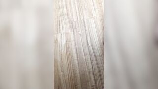 Pissed all over the Floor Desperately trying to got to the Bathroom