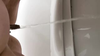 Must Pissing on Outdoor Restroom