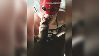 Hungry Bunny Worshiping Long bbc