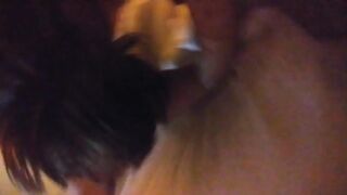 Whore Wifey Takes two Cocks Frottage one Man Gang Bang Blowbang