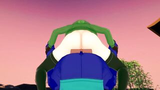 Minecraft - Sex with Creeper - Mob Talker - 3D Animated