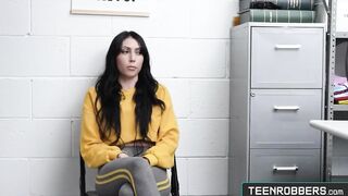Sweet Skinny Barely Legal Judy Jolie Caught Stealing - Teenrobbers.com