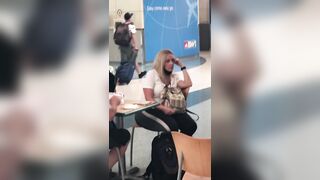 Thick Big Tit MILF Candid (Caught)