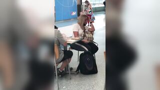 Thick Big Tit MILF Candid (Caught)