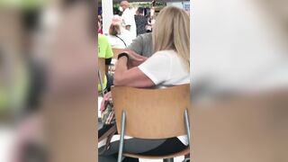 Thick Big Tit MILF Candid (Caught)