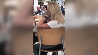 Thick Big Tit MILF Candid (Caught)