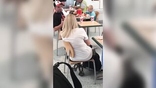 Thick Big Tit MILF Candid (Caught)