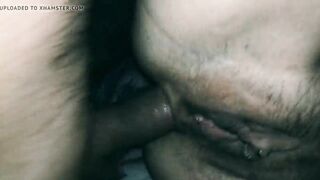 Close up painful anal