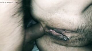 Close up painful anal