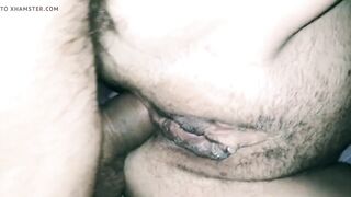 Close up painful anal