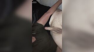 Cuckold slut wife sucks and fucks her husbands friend