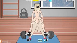 Fuckerman - Sex Gym [full Gameplay]