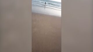Young Brazilian sluts Showing off on the Beach and Dancing
