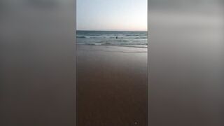 Young Brazilian sluts Showing off on the Beach and Dancing