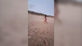 Young Brazilian sluts Showing off on the Beach and Dancing