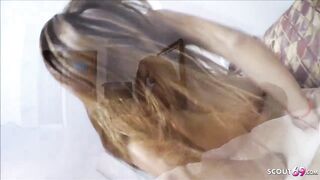 No Condom Creampie Sex for Latina Street Hooker by German
