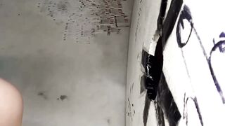 Very cute women giving bj on glory hole