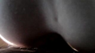 Slow-motion doggy plowed and cum on back