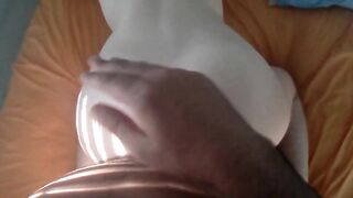 Slow-motion doggy plowed and cum on back