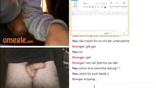 german omegle girls show booty g-string titted cleacage chastity