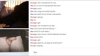 german omegle girls show booty g-string titted cleacage chastity