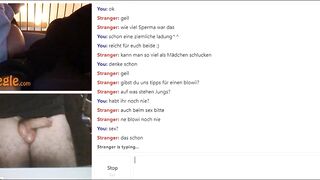 german omegle girls show booty g-string titted cleacage chastity