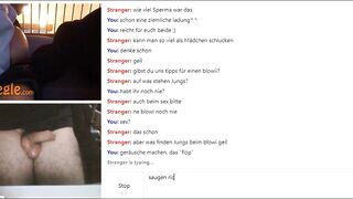 german omegle girls show booty g-string titted cleacage chastity