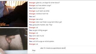 german omegle girls show booty g-string titted cleacage chastity