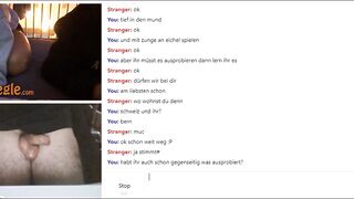 german omegle girls show booty g-string titted cleacage chastity