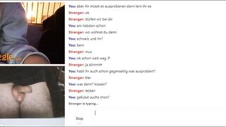 german omegle girls show booty g-string titted cleacage chastity