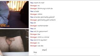 german omegle girls show booty g-string titted cleacage chastity