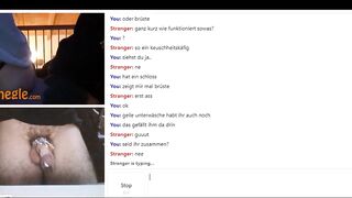 german omegle girls show booty g-string titted cleacage chastity