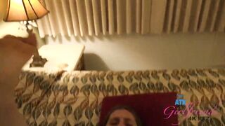 Niki Snow gets hard rough doggy style inside hotel room