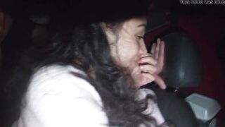 Doggyfuck inside front of a truck driver
