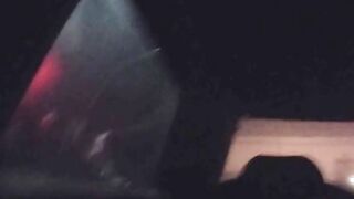Doggyfuck inside front of a truck driver