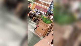 Latina barely legal candid butt into grocery store