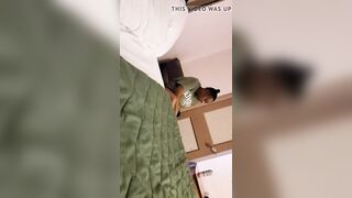 African strip butt naked before I banged! her real irresistible