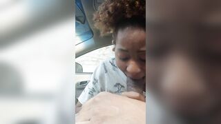 Public head inside car african amateur MILF from forsex.eu