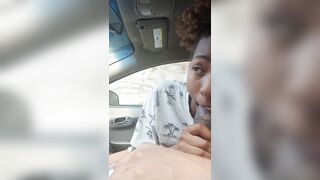 Public head inside car african amateur MILF from forsex.eu