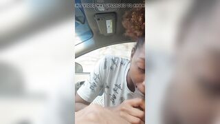 Public head inside car african amateur MILF from forsex.eu