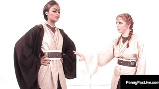 Creaming Vagina Cravers Penny Pax & Skin Diamond Use Jedi