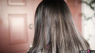 Innocent college teen year older Aften Opal boned! for the first time