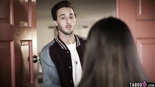 Innocent college teen year older Aften Opal boned! for the first time