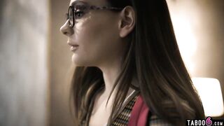 Innocent college teen year older Aften Opal boned! for the first time